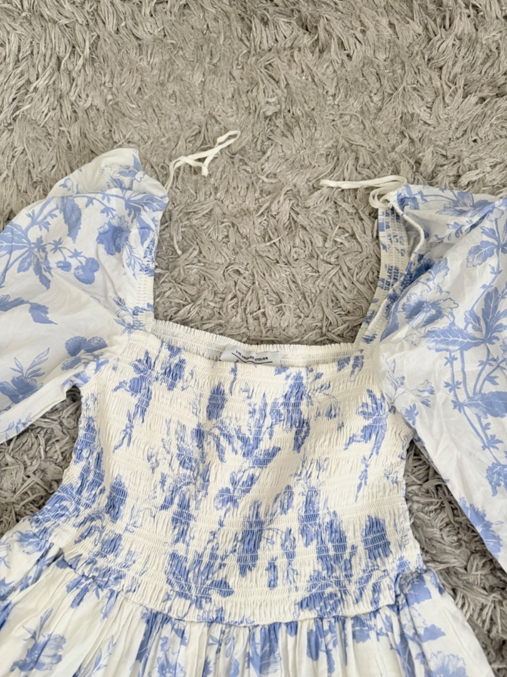 & Other Stories Smock Mini Dress - Picture 5 of 6